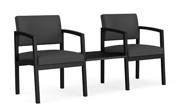 Dillon Polyurethane Graphite - Black Frame