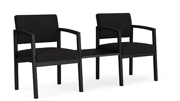 Open House Black Fabric - Black Frame