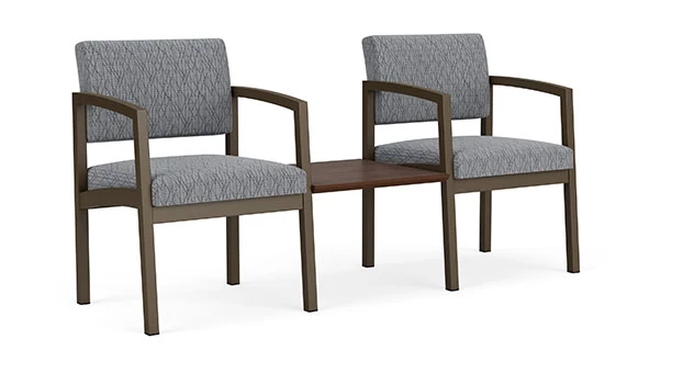 Bronze / Adler Fabric - Gray Flannel
