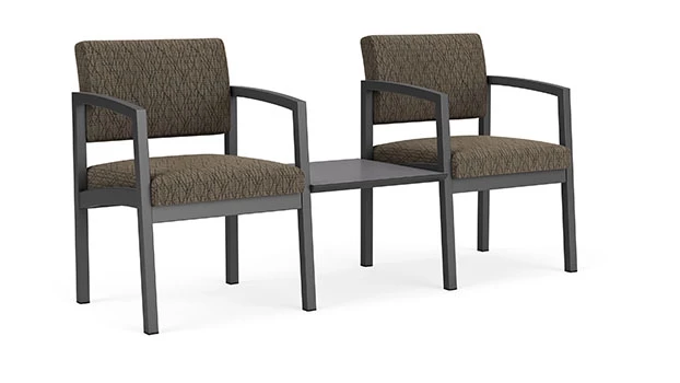 Charcoal / Adler Fabric - Peppercorn