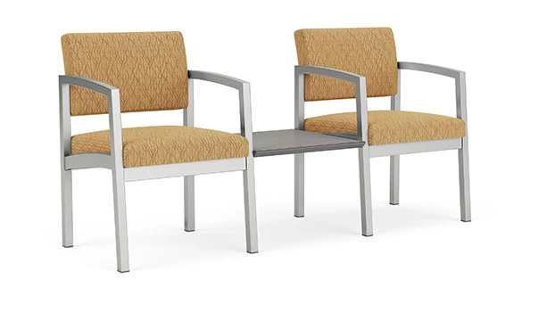 Silver / Adler Fabric - Golden