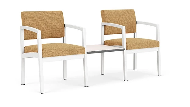 White / Adler Fabric - Golden