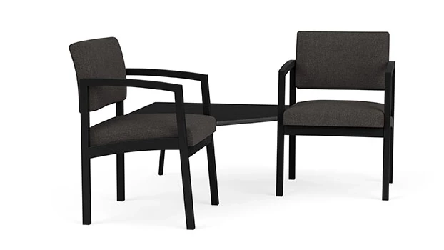 Archetype Smoke Fabric - Black Frame