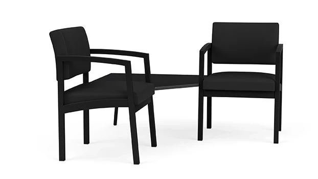 Dillon Polyurethane Black - Black Frame