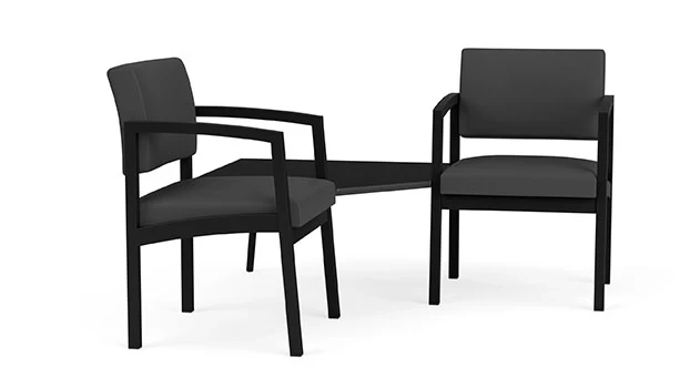 Dillon Polyurethane Graphite - Black Frame