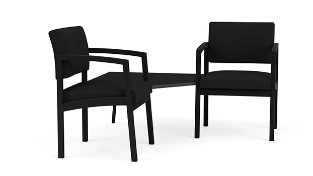 Open House Black Fabric - Black Frame