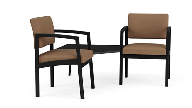 Whisper Vinyl Cappuccino - Black Frame