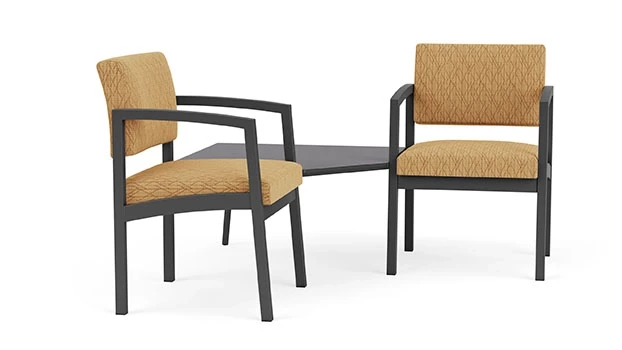 Charcoal / Adler Fabric - Golden