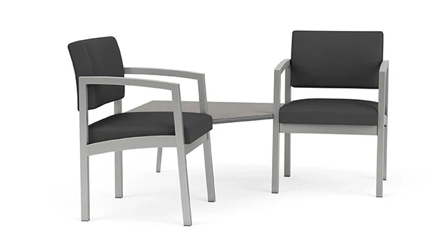 Dillon Polyurethane Graphite - Silver Frame