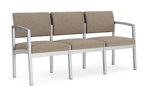 Archetype Silt Fabric - Silver Frame