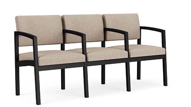 Linette Vinyl Stone - Black Frame