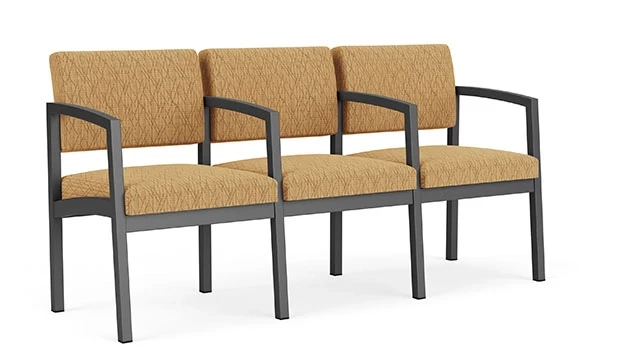Charcoal / Adler Fabric - Golden