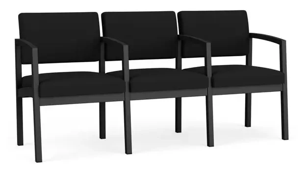 Black Frame / Open House Fabric - Black