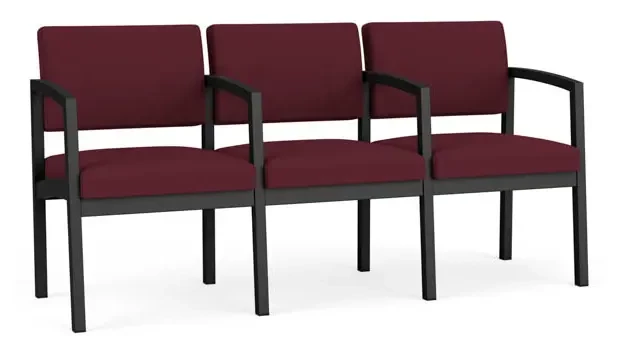 Black Frame / Open House Fabric - Wine 