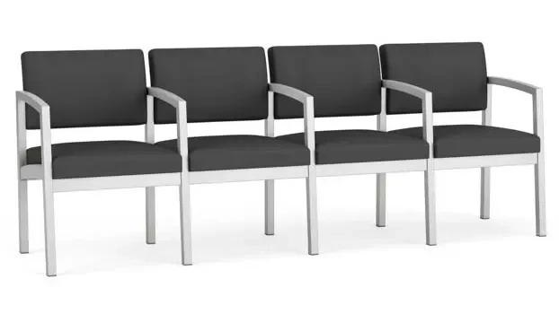 Dillon Graphite / Silver Frame