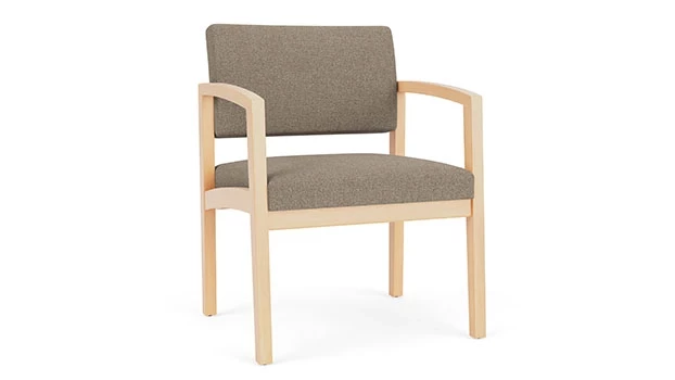 Archetype Silt Fabric - Natural Wood Frame