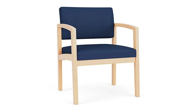 Dillon Polyurethane Ocean - Natural Wood Frame