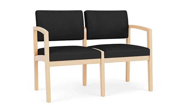 Dillon Polyurethane Black - Natural Wood Frame