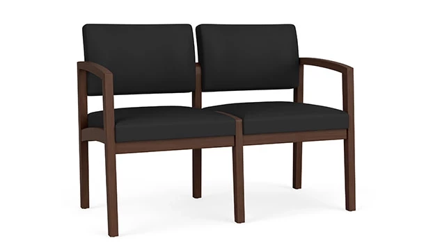 Dillon Polyurethane Black - Riftwood Walnut Frame