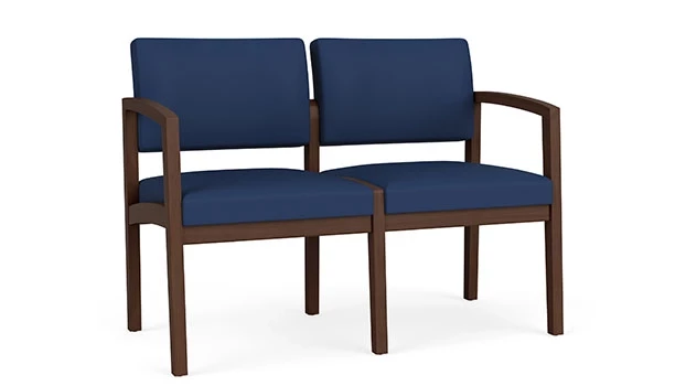 Dillon Polyurethane Ocean - Riftwood Walnut Frame