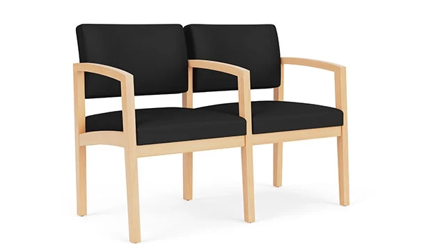 Dillon Polyurethane Black - Natural Wood Frame