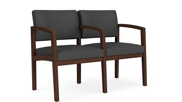 Dillon Polyurethane Graphite - Riftwood Walnut Frame