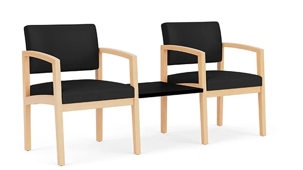 Dillon Polyurethane Black - Natural Wood Frame