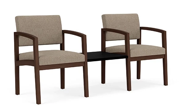 Archetype Silt Fabric - Riftwood Walnut Frame