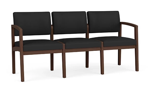 Dillon Polyurethane Black - Riftwood Walnut Frame