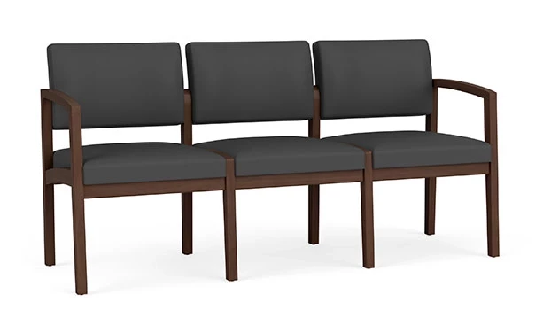 Dillon Polyurethane Graphite - Riftwood Walnut Frame