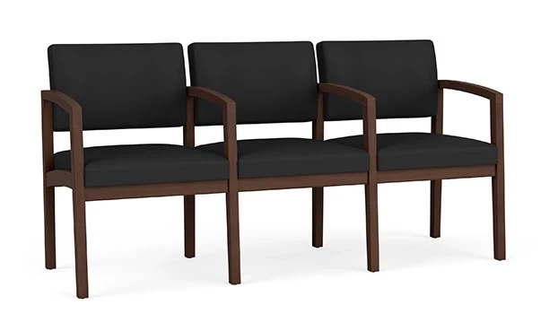 Dillon Polyurethane Black - Riftwood Walnut Frame