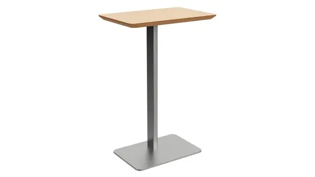 Silver Frame / Natural Maple Tabletop