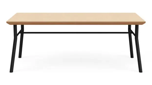 Natural Maple / Black Steel Finish