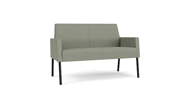 Eucalyptus Open House Fabric/Black Steel Finish Legs