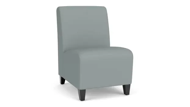 Lucid Dillon Polyurethane / Wood Legs, Black