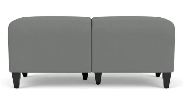 Asteroid Open House Fabric / Wood Legs, Black