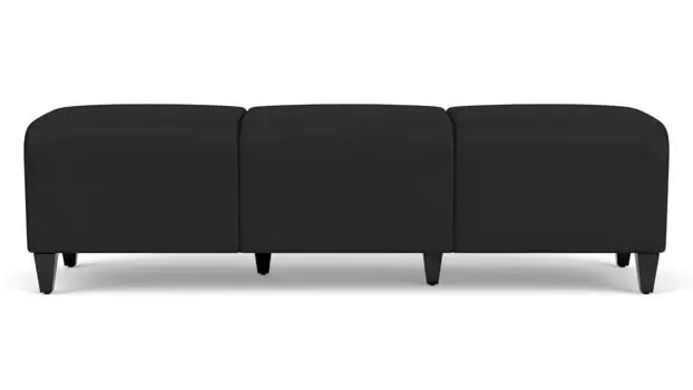 Black Dillon Polyurethane / Wood Legs, Black