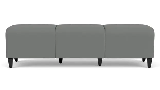 Asteroid Open House Fabric / Wood Legs, Black