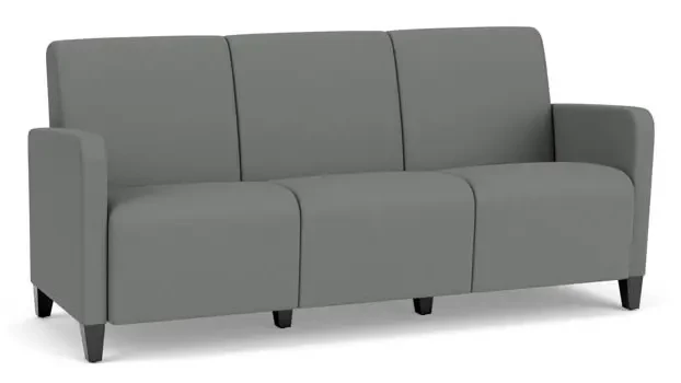 Asteroid Open House Fabric / Wood Legs, Black