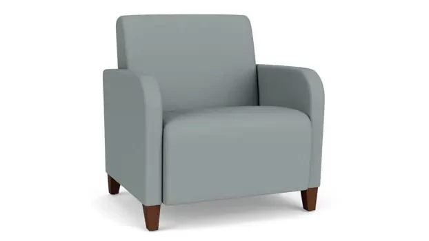 Dillon Lucid Upholstery / Walnut Finish