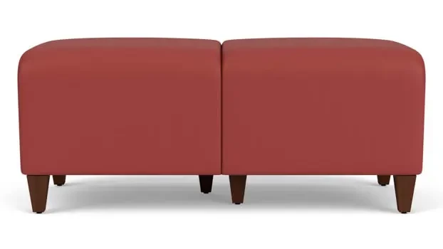 Dillon Cordovan Upholstery / Walnut Finish