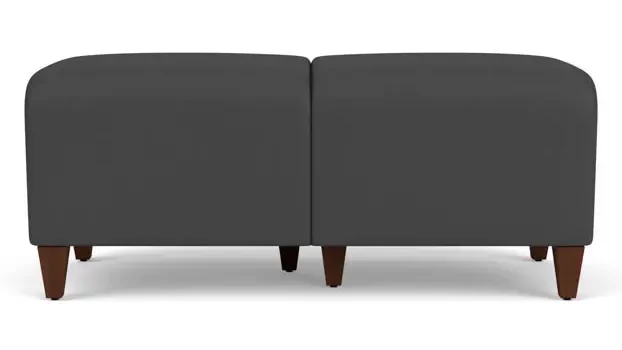 Dillon Graphite Upholstery / Walnut Finish