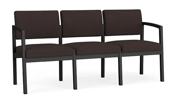 Black Frame / Open House Fabric - Coffee Bean