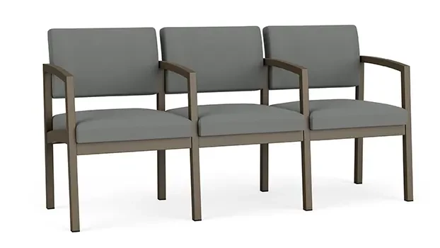 Bronze Frame / Open House Fabric - Asteroid