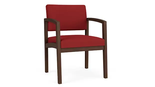 Riftwood Walnut / Open House Fabric - Red Delicious