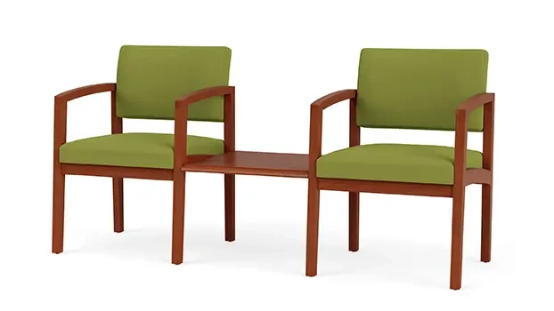 Cherry / Open House Fabric - Green Apple