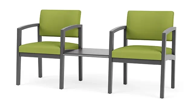 Pewter / Dillon Polyurethane - Apple Green