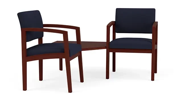 Mahogany / Open House Fabric - Navy