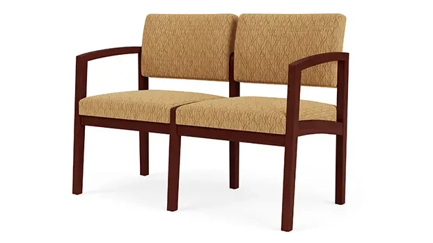 Mahogany / Adler Fabric - Golden