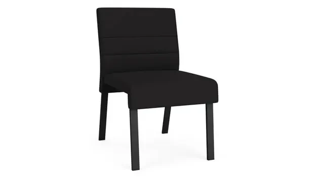 Black Open House Fabric / Black Steel Finish